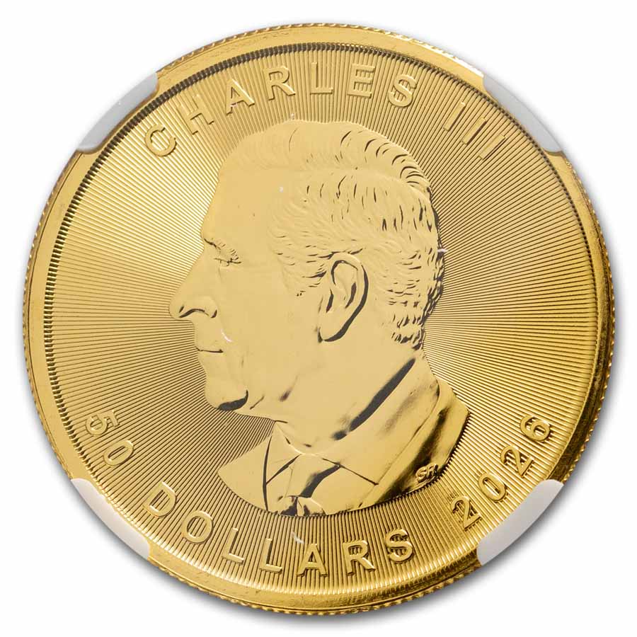 2026 Canada 1 oz Gold Maple Leaf MS-69 NGC First Day Issue | eBay